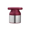 Rabbit Wine Stopper Preserver, 2.2x1.8x2.4, Merlot