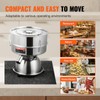 VEVOR Automatic Electric Vibrating Sieve, Stainless Steel Sifter Shaker Machine