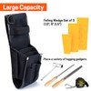 Yardmaris Felling Wedge Belt Pouch, Adjustable for Various Belts, Tree