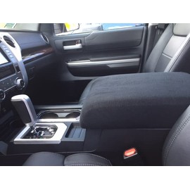 Auto Console Covers- Fits, and Protects The Toyota Land Cruiser 2011-2021 Center Console Armrest Cover Fleece Fabric.