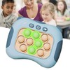 Quick Push Bubbles Game Toy Educational Decompression Light Up Pop