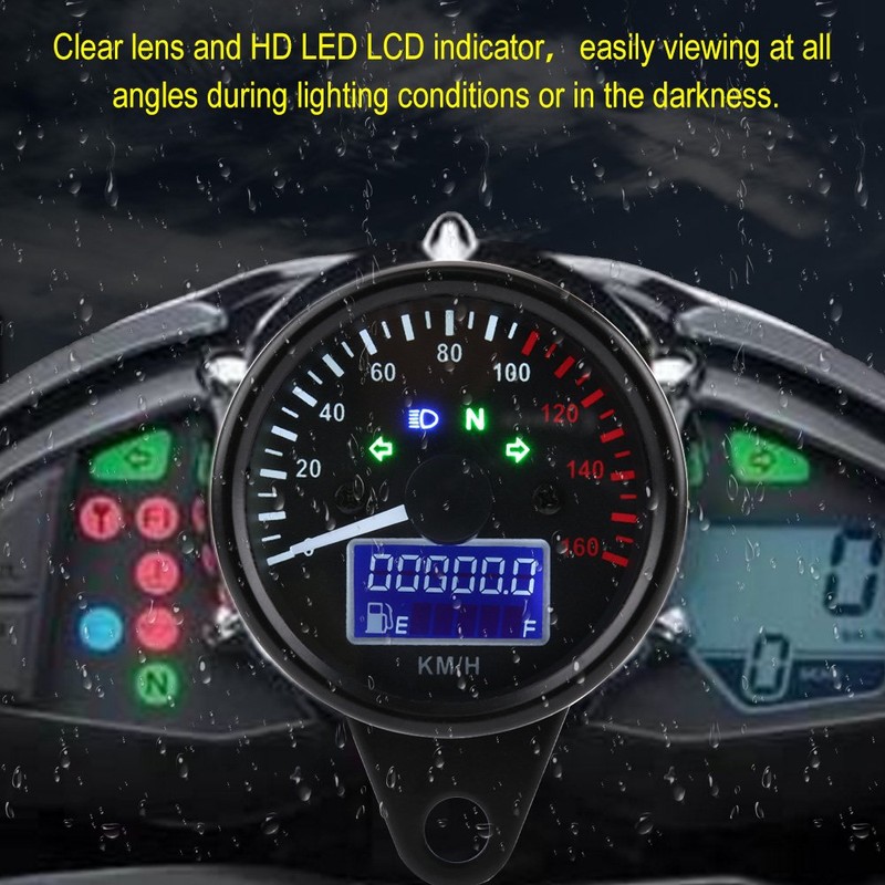 Super Cub C50 Speedometer, Moped Meter, 1 x Motorcycle Speedometer,