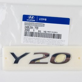 Hyundai Sonata Yf Femme Trunk Tail Gate Emblème d'origine pour supplémentaire par Mobis