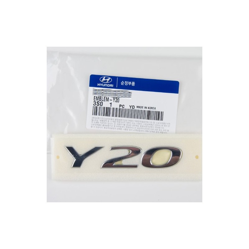 Hyundai Sonata Yf Femme Trunk Tail Gate Emblème d'origine pour