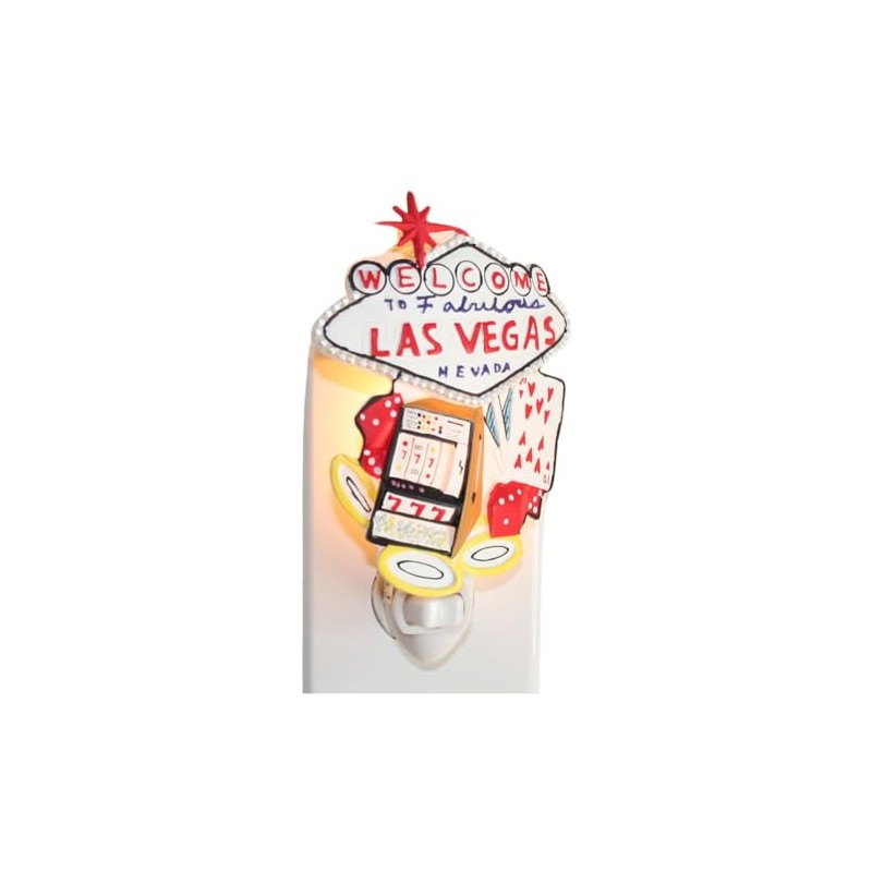 usamjtable Las Vegas Sign Night Light Lamp, Rotating with Switch