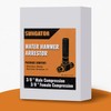 SUNGATOR 3/8" Water Hammer Arrestor, 3/8 Inch Male Comp. ×