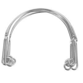 Mipcase 6Pcs Aluminium Alloy Billiards Net Corner Replacement Bags Snooker Pockets Fixator Kit for Pool Tables Easy Installation Durable Accessories