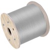 VEVOR 1/4" Stainless Steel Cable 200FT, T304 7x19 Tighter Core