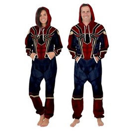 Women Men 3D Print Long Sleeve Jumpsuit Adult Onesie Pajamas Sleepwear(onesie 028,L)