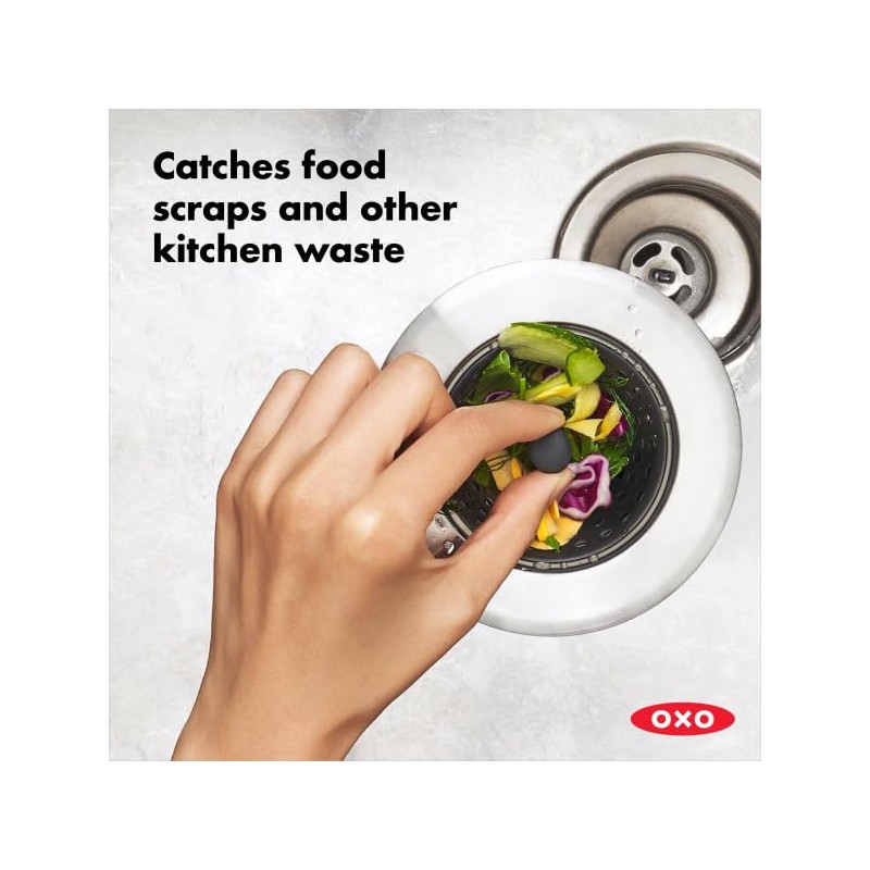 OXO Good Grips Silicone Sink Drain Strainer