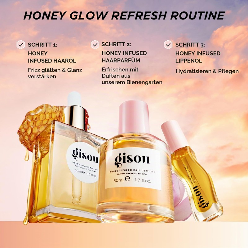 Honey Infused Lip Oil (Mango Passion Punch, Small) Gisou