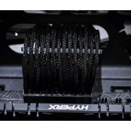 Seasonic 24pin Black Single Sleeved Power Supply PSU Motherboard Cable for Seasonic PRIME