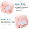 Skeerthy 5 Pairs Toe Separators Hammer Toe Straightener Bunion Cushion,