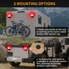 WUSHIXAN Wireless Trailer Lights Magnetic - Adjustable Magnetic Tow Light