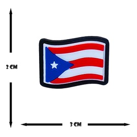 Puerto Rico Golf Ball Marker Yazzle Dazzle Set of 2 Unisex Golfer Accessories Novelty Golf Marker Tool Golfing Club Flag
