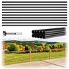 10 Pack 4.7 FT x 3/4 inch Aluminum Deck Balusters