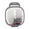 2-in-1 Cheese Grater with Container – Handheld Food Grater with