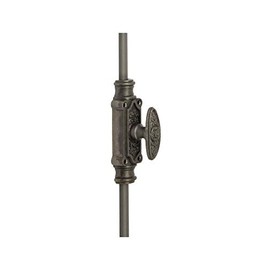 A29 Hardware 6 Feet Iron Cremone Bolt for Windows, Antique Iron Finish Finish