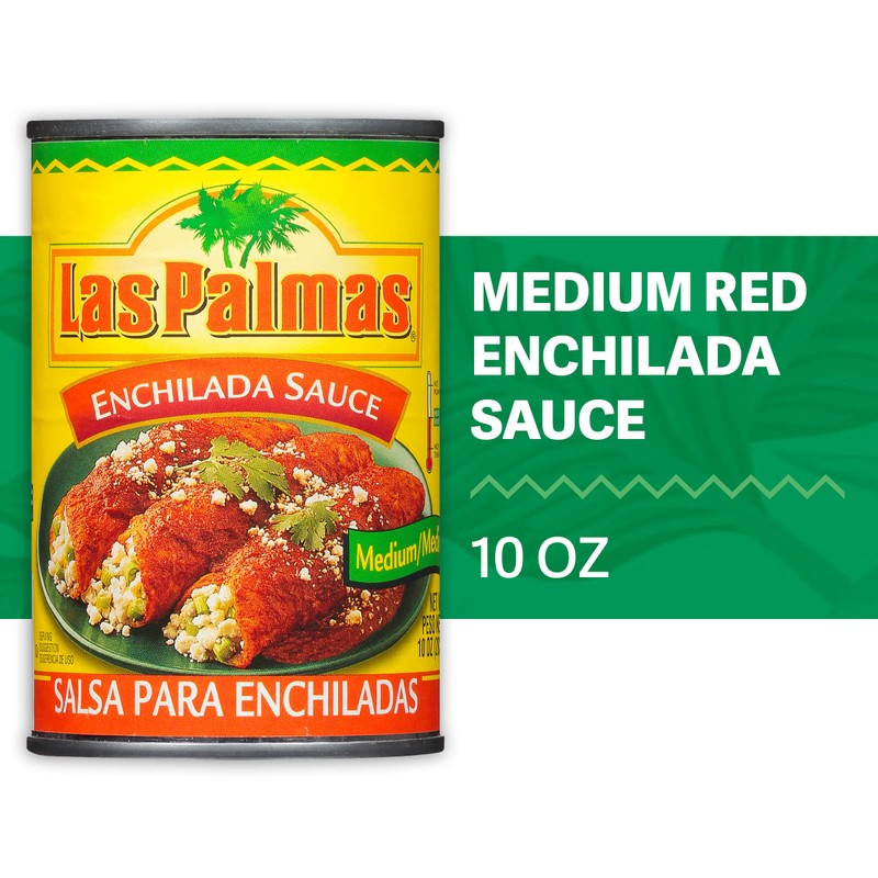 Las Palmas Red Enchilada Sauce, Medium, 10 Ounce