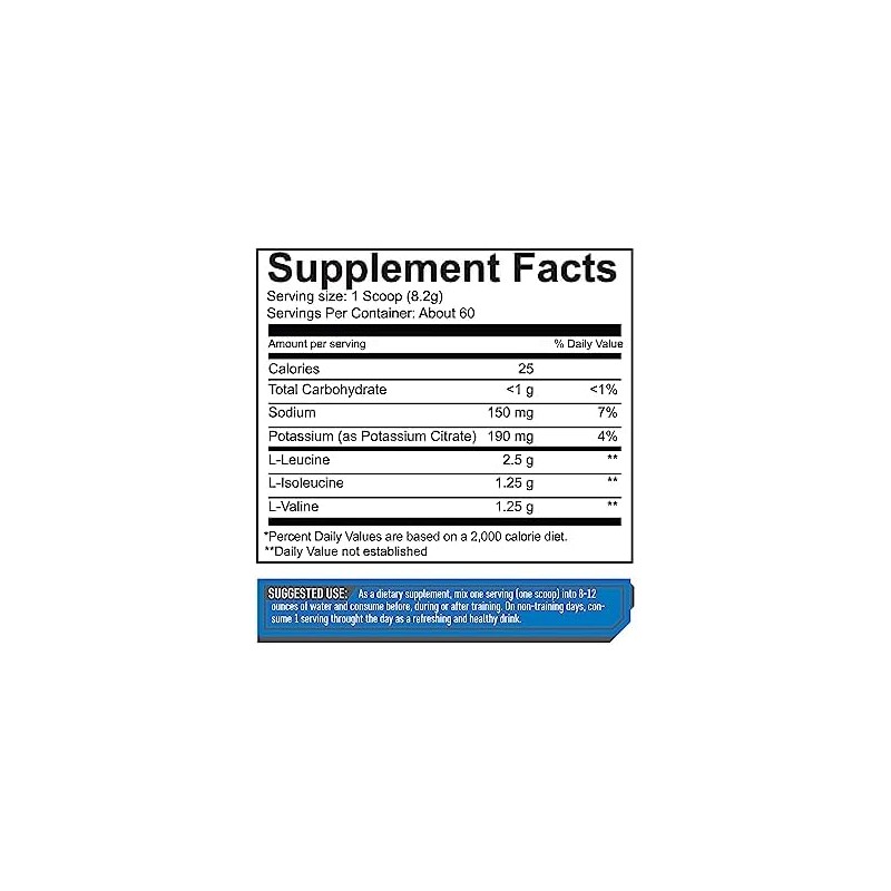 Giant Sports Performance Edge Series BCAA 60 Serving (Watermelon, 60