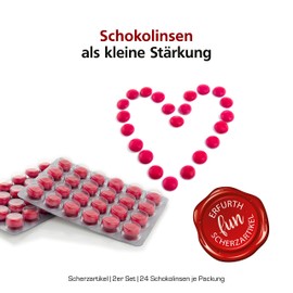 Funny Pills Test Stress Combo Pill Set of 2 as Birthday Gift Fun, Anti Stress, Good Mood, Bachelor Party Man and Woman with John Silver® Oracle Sayings