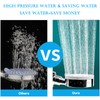 Head Shower Head with 5 Functions Pressure Increasing Jet Hand