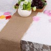 Party Table Runner, Natural Burlap Table Runner, Linen Party Runner