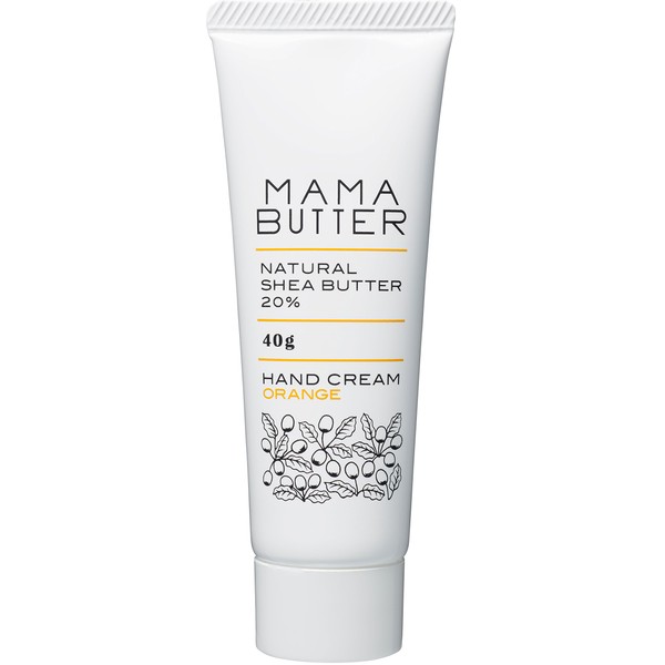 Mama Butter Additive-Free Hand Cream, Orange, Shea Butter Blend, Highly
