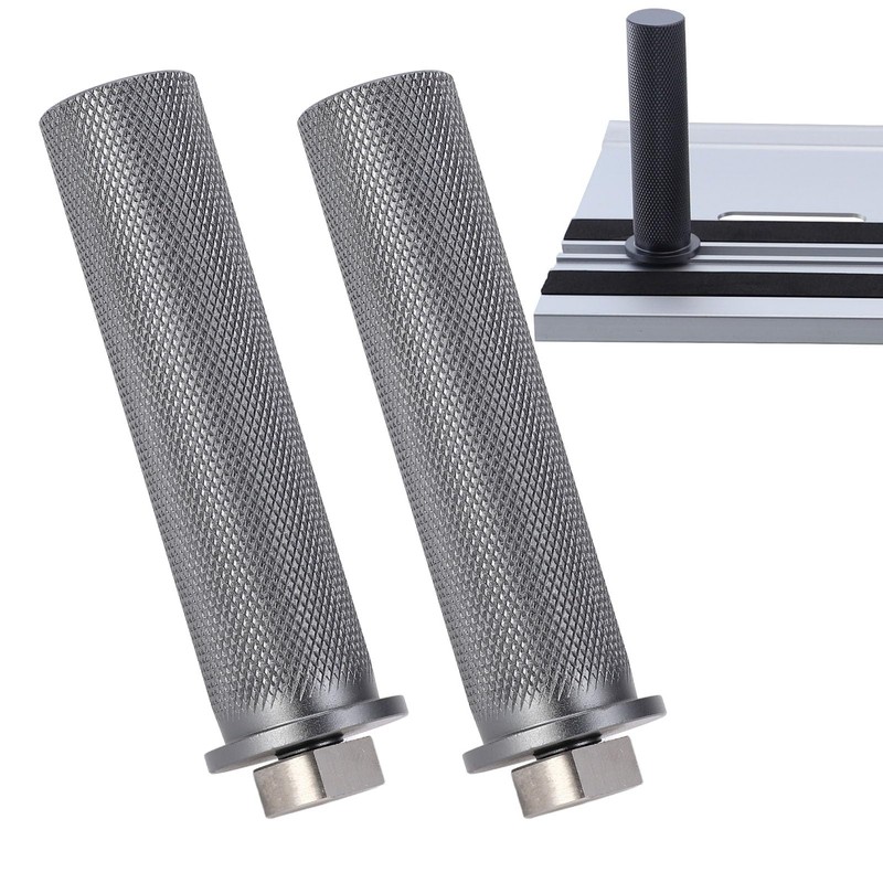 2 pieces in 1 set 20 mm bench hooks, aluminium