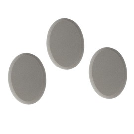 Beavorty Elegant Ellipse Edged Powder Puff Pieces Soft Fluffy Makeup Puff Portable for Women for Kinds of Makeup Easy to Clean