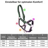 Gallopoff Headcollar for Horses, Thickened Adjustable Headcollar, Horse Halter, Durable
