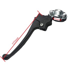 RedCap Universal 7/8" Left Handlebar Brake Lever Compatible with 50cc 70cc 90cc 110cc 125cc 150cc Chinese GY6 Drum Brake Pit Dirt Bike Mini Bike Scooter Moped ATV Quad