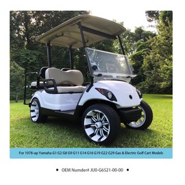 LOSTAR Golf Cart Brake Drum Hub Assembly Compatible with 1978-Up Yamaha G1 G2 G8 G9 G11 G14 G16 G19 G22 G29 Gas & Electric Replaces JU0-G6521-00-00