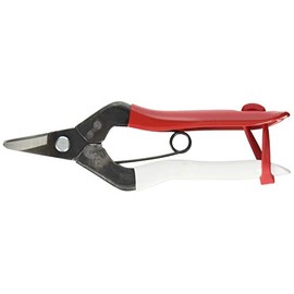 Okatsun No. 301 Fruit Cutting Shears Red and White - Reverse Blade