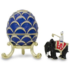 BestPysanky 1900 Pine Cone Royal Russian Egg
