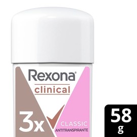 Rexona Clinical Classic Antitranspirante en Crema para Mujer 1 x 58 g                                                                                 
