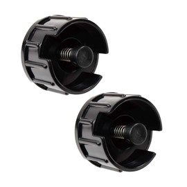 HQRP 2 pcs Bottle Cap Compatible with Essick Air AirCare Bemis H12 Series H12 300HB, H12 400HB, H12 600, H10 400, H12 001, H12 300, H12 400, H10400, H12001, H12300, H12400, H12600 Console Humidifiers