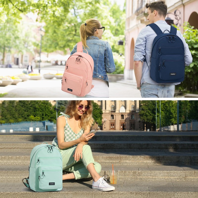 HanTrip Carry On Travel Backpack For Women, 18 Inch Water