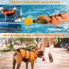 ERYURU Chaleco Salvavidas Perro,Salvavidas para Perro pequeño y Grande con