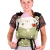 SCHMUSEWOLKE FirstEdition Baby Carrier Newborn and Toddlers Mirastar Olivine Organic