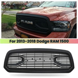 Unbranded Front Bumper Upper Grill For 2013-2018 Dodge Ram 1500 Big Horn Grille