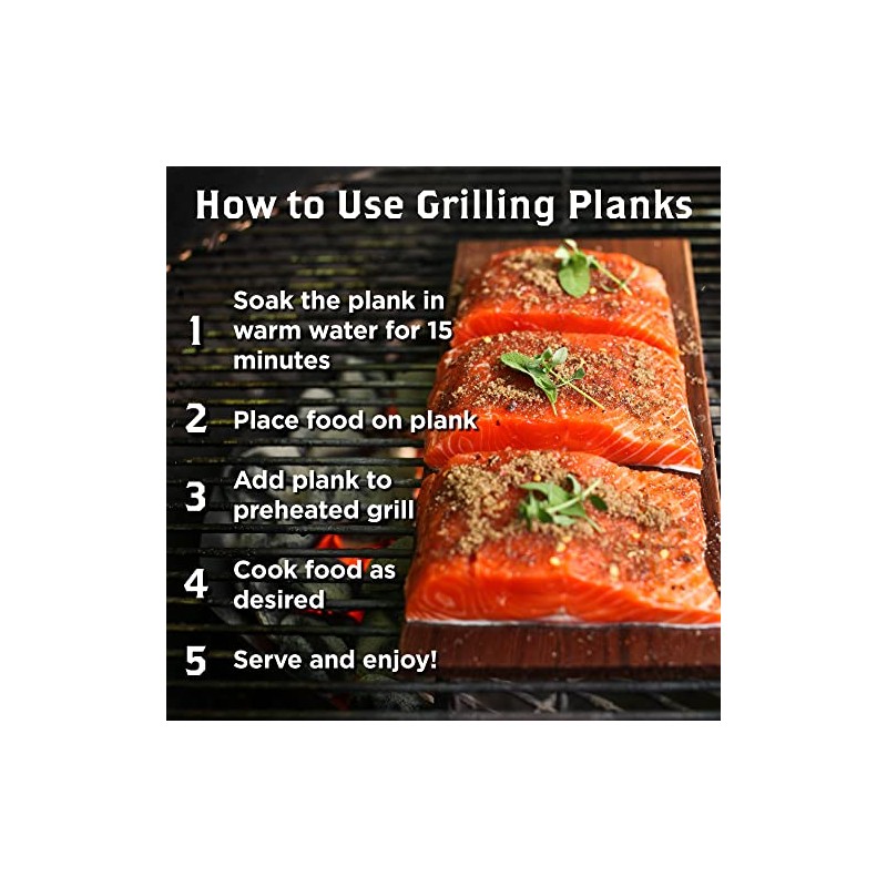 Wildwood Grilling 2-Pack PREMIUM Grade 5" x 11" Maple Grilling