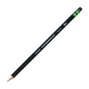 Ticonderoga Wood-Cased Pencils, Unsharpened, #2 HB Soft, Black, 12 Count