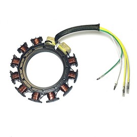 Stator For Mercury 174-2075K2 Outboard 30,40,50,55,60,65,75,80,90,100,115,120 HP 398-832075A21,832075A5,832075A17,832075A4 16-Amp 2,3,4 Cylinder 2-Stroke Force…