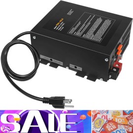for PowerMax PM4 55A RV Converter 55Amp 110VAC to 12VDC Power Converter Smart Battery Charger