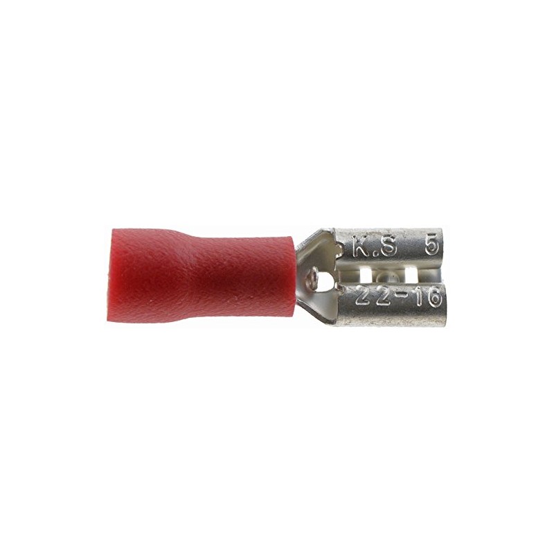 Dorman 86425 22-18 Gauge Female Disconnect, .187 in., Red, 20
