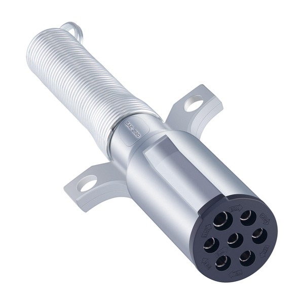 Dazakoot 7 Way Replacement Plug, 7-Pin Trailer Connector, Heavy Duty