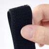 NYANDELMO ND-0004-R02-BK-0004-R02-BK-1.5cm x 5m Tape Fastener Tape Cable Black Velcro