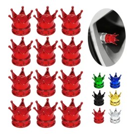 12pc Tapones De Válvulade Coronauniversal Para Autos Y Motos                                                                                          