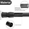 KUANVE 2 Pcs Window Security Bars, Adjustable Sliding Glass Door